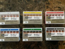 DIADENT Gutta Percha Points Endodontic Product .04 Taper (60 /pk)  LONG EXPIRY