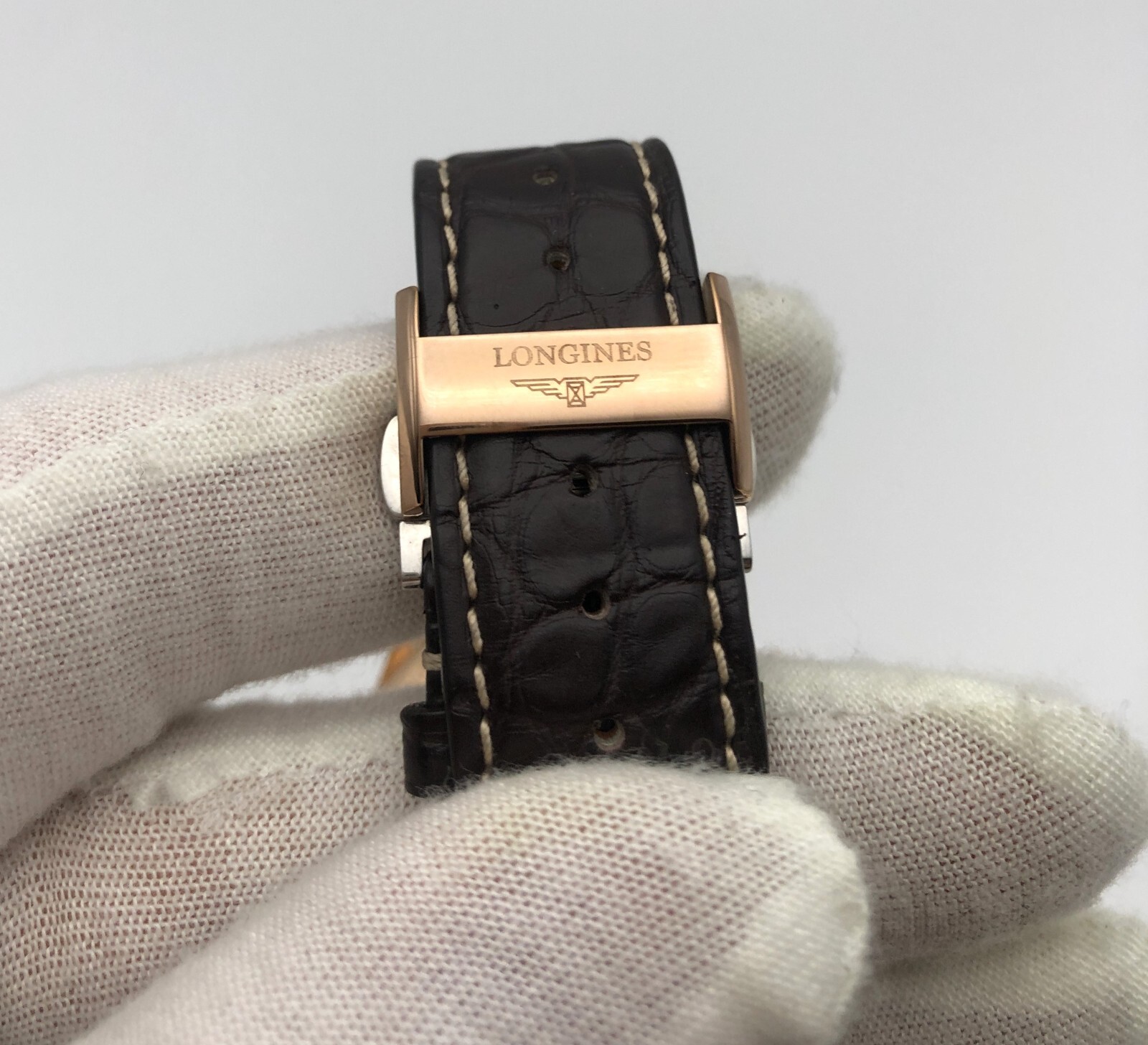 Longines Master Collection Automatic 18k Rose Gol… - image 14