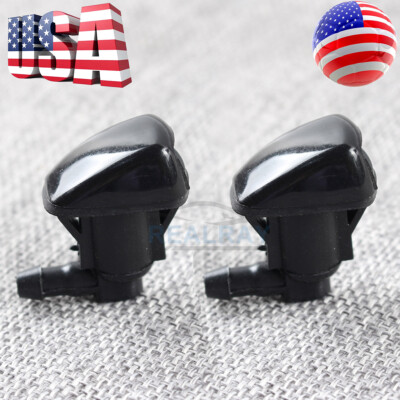 #ad 2pcs Windshield Wiper Spray Jet Washer Nozzle For Toyota Corolla Sienna Tundra $8.99
