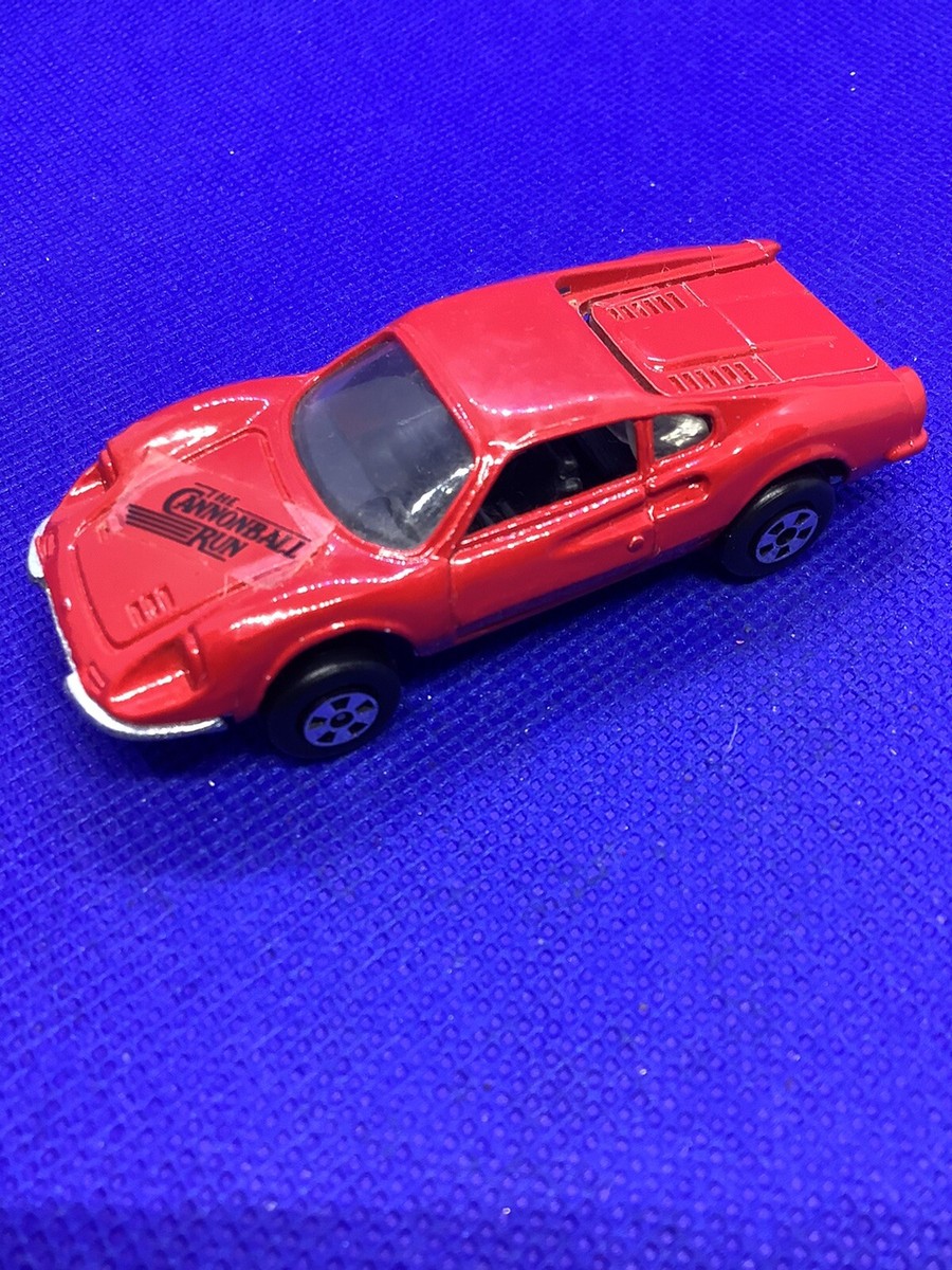 Vintage 1981 Ertl The Cannonball Run Ferrari Dino 246 GT - Red 1