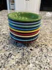 (10) Fiesta Fiestaware Fruit Dessert Berry Bowls 5 3/8”