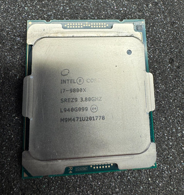 Intel Core i7-9800X SREZ9 LGA2066 3.8GHz 8-Cores 16-Threads CPU Processor