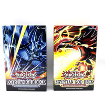 YuGiOh Egyptian God Deck: SLIFER & OBELISK Deck Box (Set Of 2) - New Sealed
