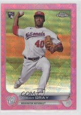 2022 Topps Chrome Logofractor Edition Pink Refractor 31/199 Josiah Gray #51 04tk