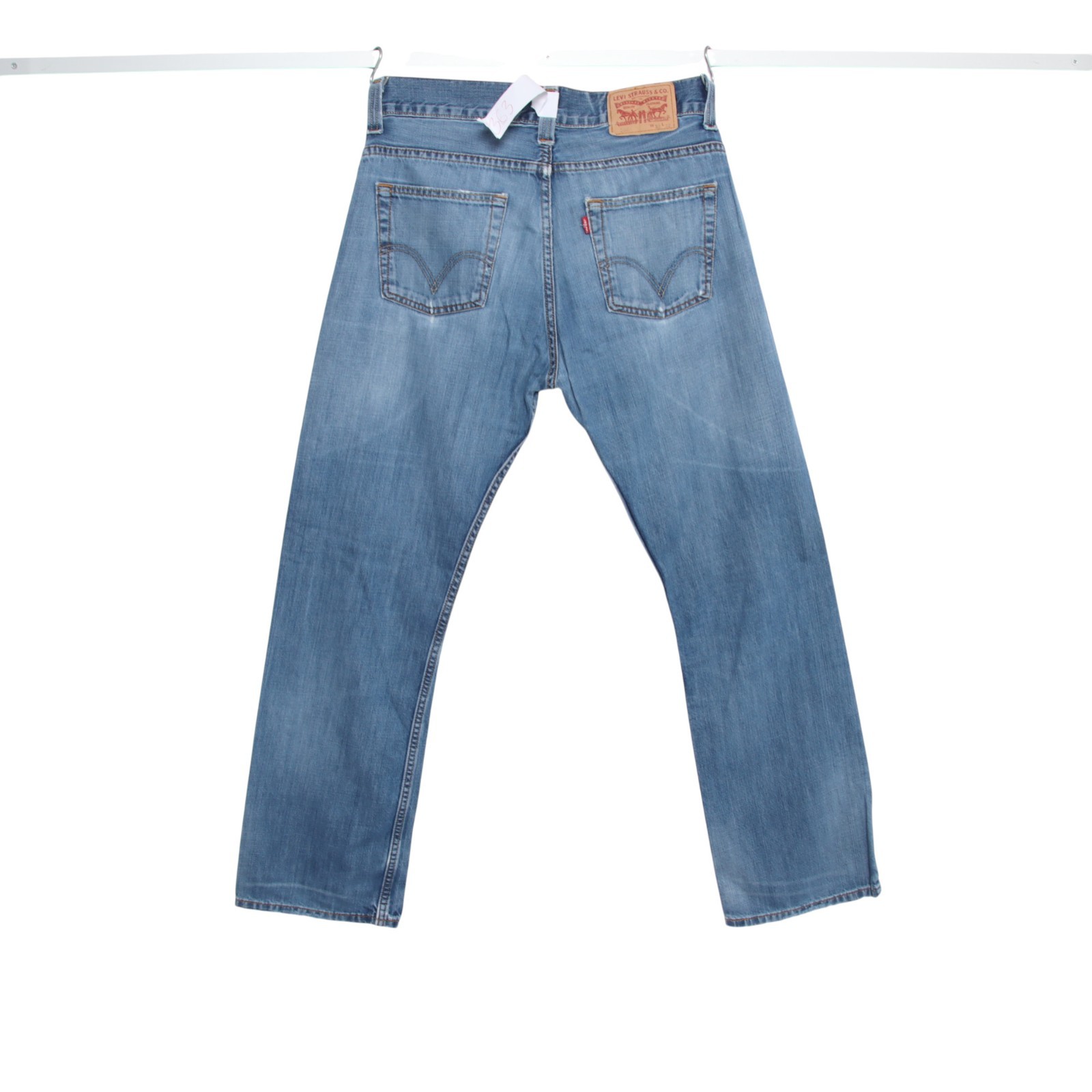 Levi's 506 standard W33 L32 (Cod.Y1363) vintage jeans used in Levis denim thumbnail 2