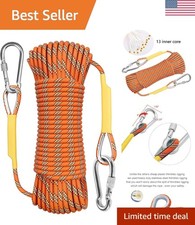 Outdoor Climbing Rope 10M32ft 20M64ft 30M96ft 50M160ft 70M230ft 152M500FT 352...