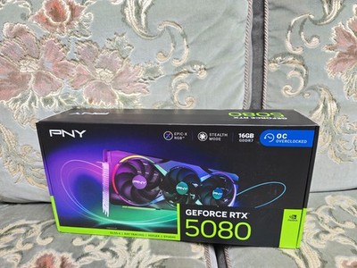 NEU PNY GeForce RTX 5080 16GB OC Triple Fan / Epic-X ARGB Grafikkarte