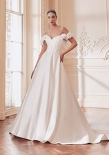 Ellis Bridals LUCILLE weding Dress Size 14 Ivory NEW!