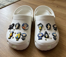 Coraline Cartoon Shoe Charms Set Of 10 New