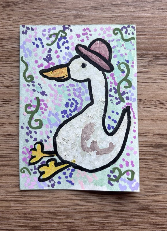 Silly Goose Painting