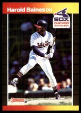 Harold Baines 1989 Donruss #148 Cubs MLB READ FREE SHIPPING AutographDen