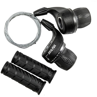 Bicycle Grip Shifters 3x7 Speed for Mountain Bikes