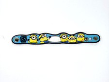 Universal Studios Despicable Me Minion Mayhem Youth Kids Snap Wristband Bracelet