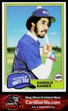 1981 Topps #347 Harold Baines