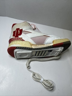 Vintage  RARE  LA Gear IU Hoosiers High Top Sneaker Telephone Shoe Phone