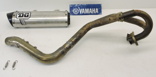 🔥 06 Yamaha Raptor 700R 700 R DG Slip On Exhaust Muffler OEM Header Pipe 🔥