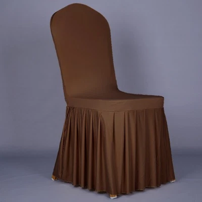 Housse de chaise housses de chaise de salle à manger amovible doux extensible s - Photo 1/4