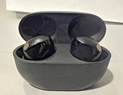 SONY WF-1000XM5/B Earphones Wireless Bluetooth Noise Canceling - Black