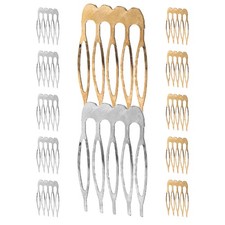 100 Pcs Hair Combs for Women Accessories Pins Blank Crafting DIY Slide