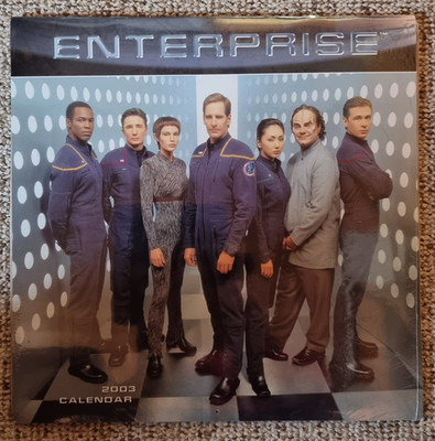 Star Trek Enterprise Kalender 2003 originalverpackt