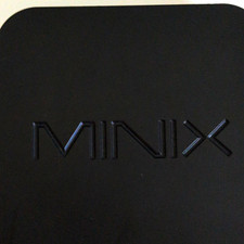 MINIX Quad Core Media Streamer Box HDMI Ethernet USB Memory Card Slot Black