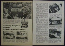 Crofton Bug off-road CROSLEY powered 1962 pictorial