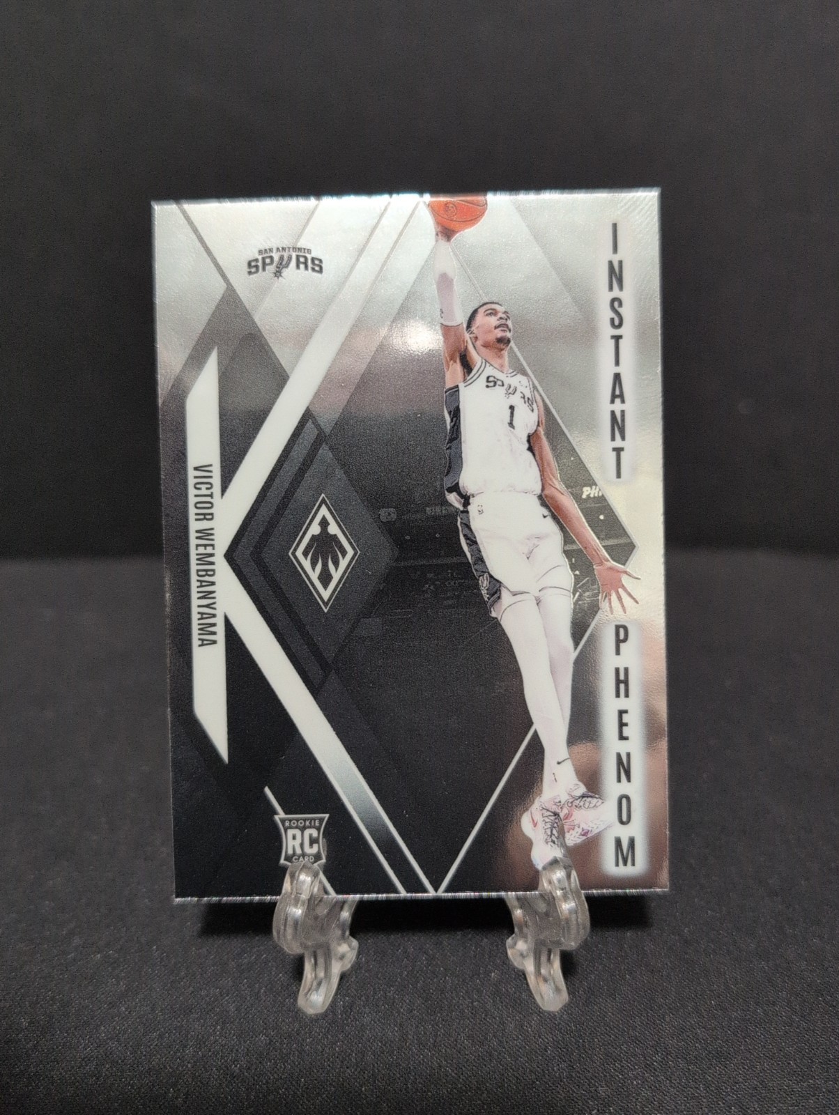2023-24 Panini Phoenix - Instant Phenom Victor Wembanyama #13 Rookie RC Spurs