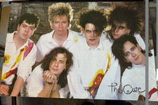 The Cure Kiss Me,Kiss Me, Kiss Me Brockum Original Poster 1987 22.5 X 34