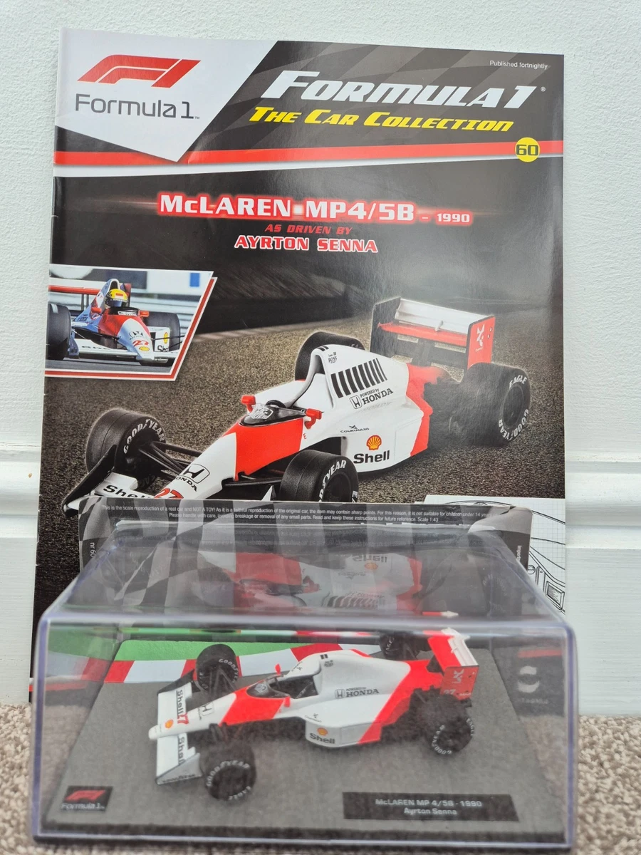 Ayrton Senna McLaren Diecast Formula 1 Cars 1990 Vehicle Year Just