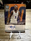 AJ Dybantsa 2025-26 Bowman U Best Iso Signatures Auto Orange /25 BYU University