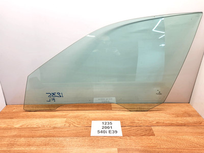   97-03 OEM BMW E39 525 528 530 540 M5 FRONT Left Driver Side Window Glass