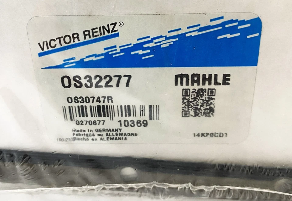 Juego de juntas de cárter de aceite de motor VICTOR REINZ OS32277 para BMW varios vehículos Foto 2 de 3