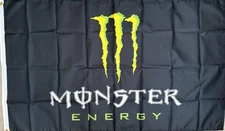 Monster Energy Drink 3x5 Ft Flag Banner Gym Mancave Decor