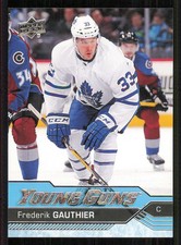 2016-17 Upper Deck #460 Frederik Gauthier Young Guns RC