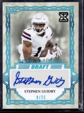 2020 Leaf Ultimate Draft Stephen Guidry #BA-SG1 Platinum Spectrum /25