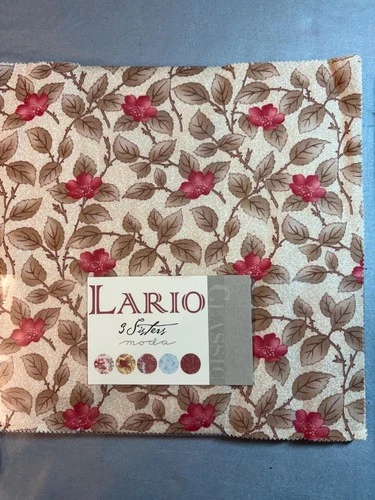 3 Sisters Lario Moda quilt cotton fabric Layer Cake 42 -10" Squares - product listing photo
