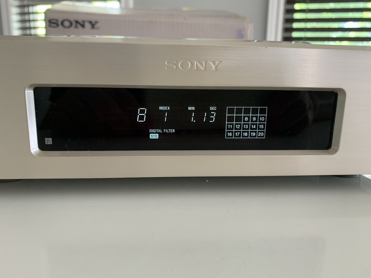 SONY ソニー CDP-X3000 MDS-J3000 TA-F3000 Sony CDP-X3000 CD Player/ Full Working Order/ Japan Model/Original