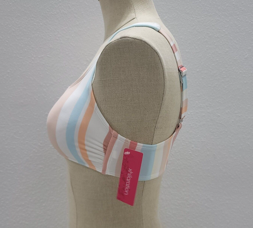 Top costume da bagno bikini bralette scollo scoop junior Xhilaration - taglia large 8-10 - Foto 4 di 9