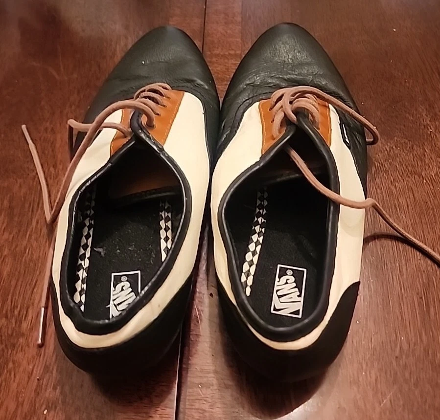 Rare scarpe da sella Oxford vintage VANS stile anni 50 Sophie pelle donna taglia 6 5