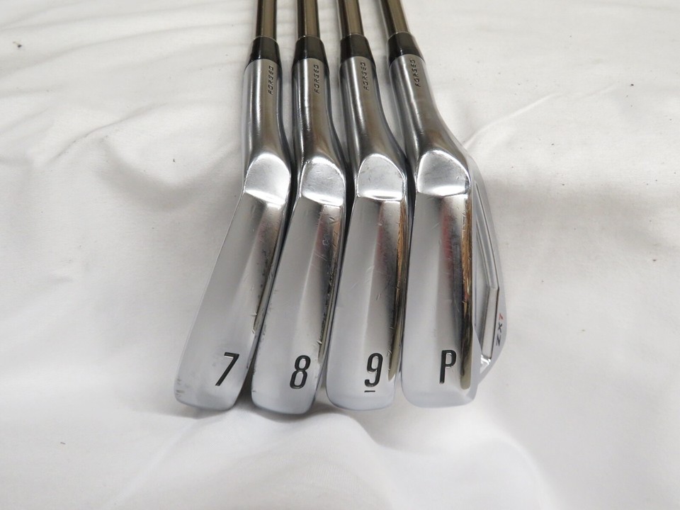 Used Srixon ZX7 Iron Set 7PW Recoil 95 F3 Regular Flex Graphite Shafts