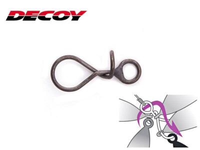 DECOY Spiral Snap Schnurverbinder Karabiner Schnellverschluss