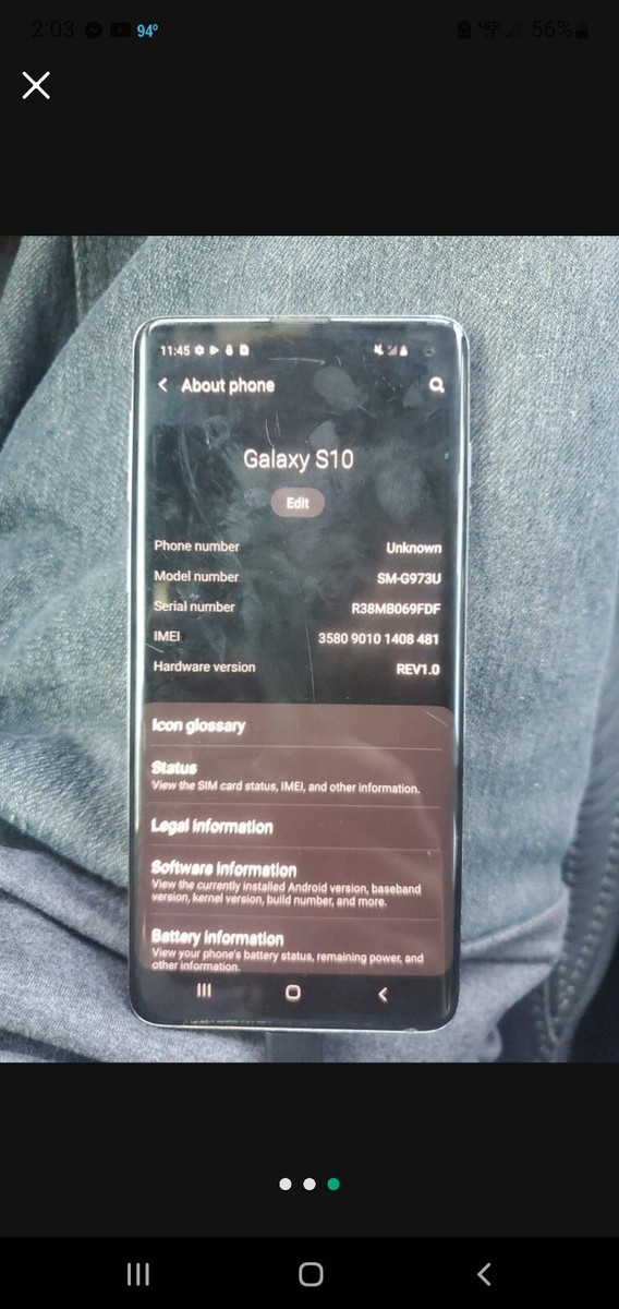 Galaxy - どらGalaxy S10  SM-G973N プリズムブラック 128G Amazon.com: Samsung Galaxy S10 G973U 128GB T-Mobile Locked