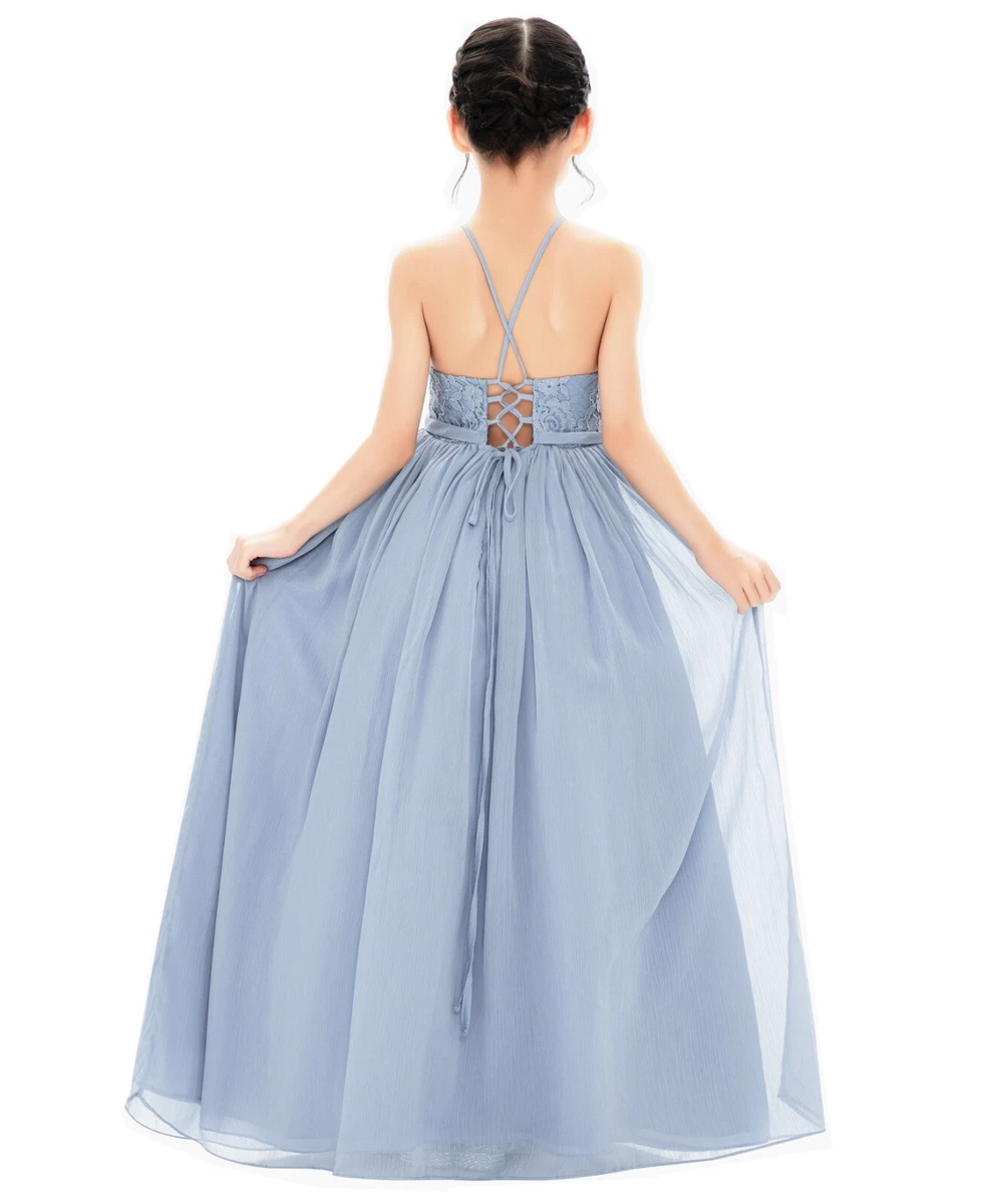 slim fit dress slacks Girl Dresses Toddler Kids Princess Formal Party Graduation Bridesmaid –  ilovethedress main image 0