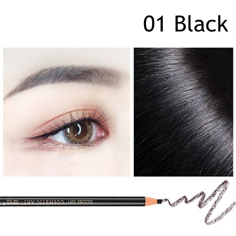 Eyebrow Pencil Eye Brow Eyeliner Pen Makeup Waterproof Long-Lasting Tattoo Tint - Image 4 of 4