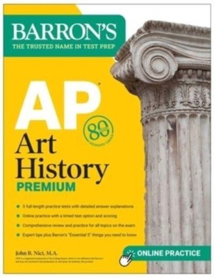 AP Art History Premium Sixth Edition Prep Book with 5 Practice Tests Comprehen