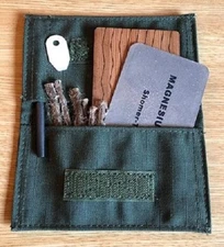 Pyro-Pack Compact emergency fire-starting kit with Ferrocerium rod, Scraper more