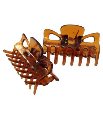 Claw Clips havanna 3,5cm 4er