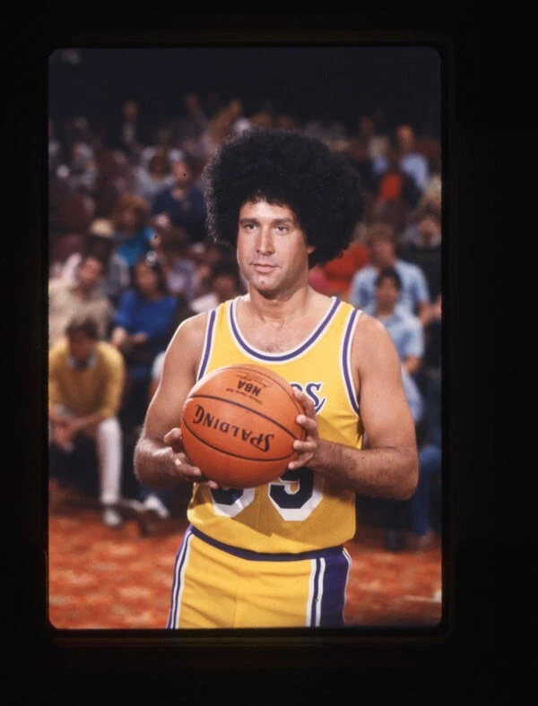 Chevy Chase Fletch Lakers Basketball Original 35mm Transparency Stamped 1984