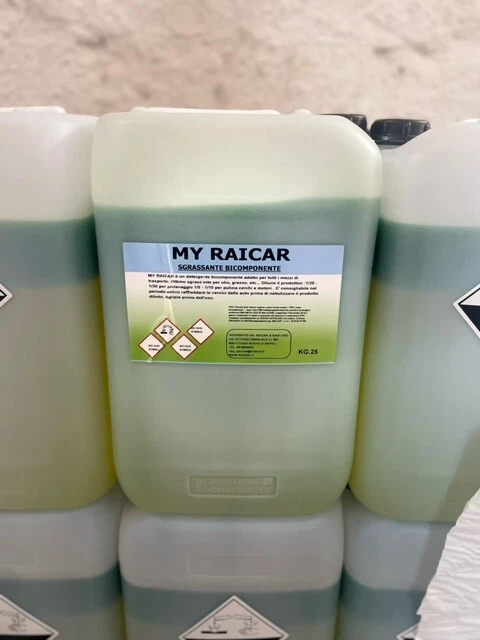 Sgrassante Auto M96 Motori Bicomponente Industriale Sgrassatore Detergente 25 KG