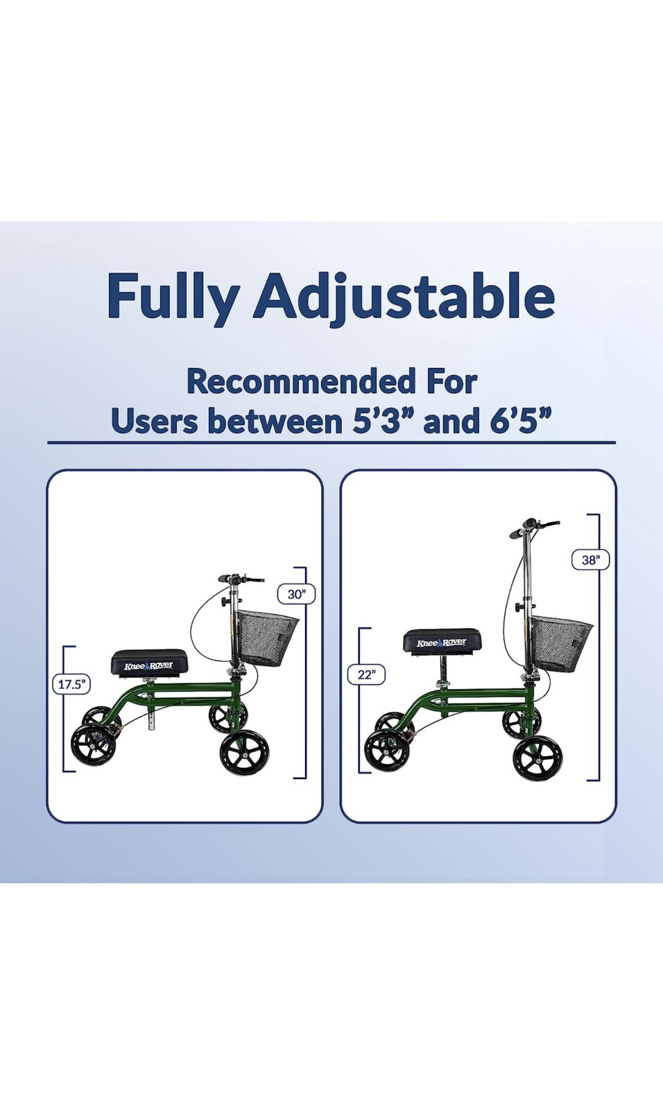 Green Knee Scooter eBay